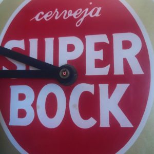 Relógio publicidade Super Bock