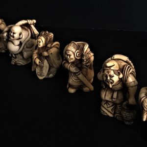 Conjunto de 7 figuras chinesas (II)
