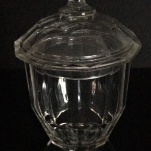 Compoteira/Bomboneira em cristal – Antiga