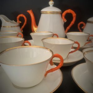 Serviço de chá em porcelana (completo)
